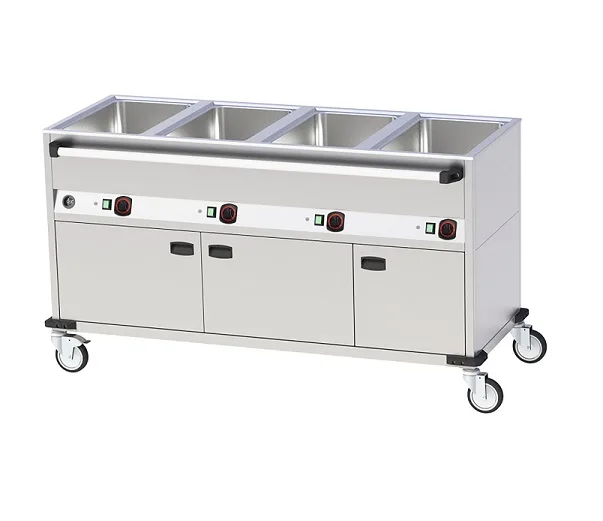 BMPD 4120 CS ELECTRIC BAIN MARIE w/ under cabinet BMPD 4120 CS - Image 1
