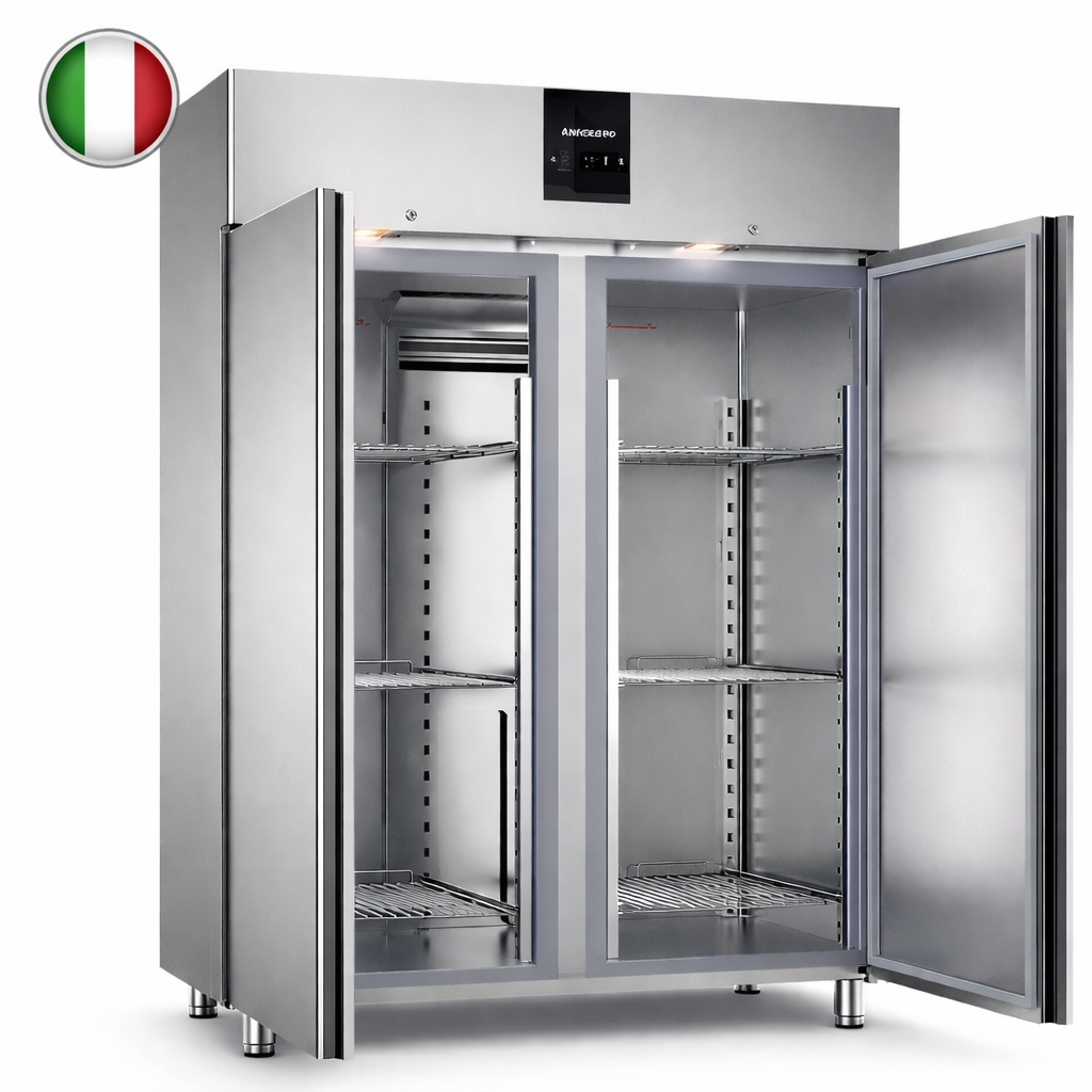 product 1 REFRIGERATOR 0°C ÷ +10°C GN 2/1 ANTI-FINGERPRINT STEEL- ANGELOPO - Image 1